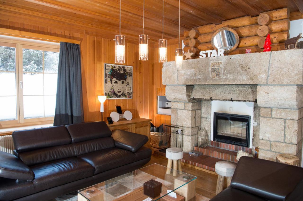 Residence For 12 Persons Chalet Crestas-Lenzerheide Ngoại thất bức ảnh