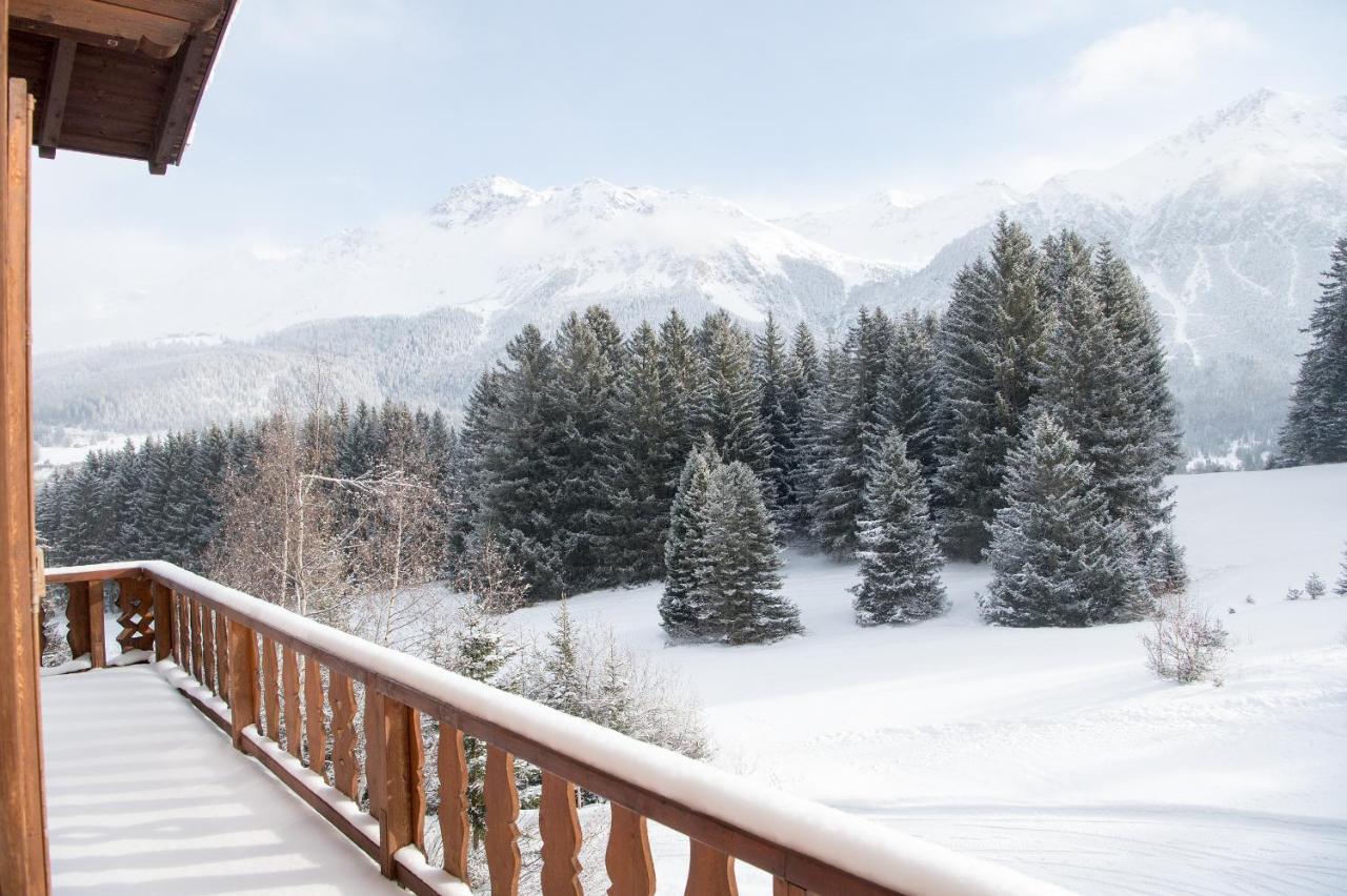 Residence For 12 Persons Chalet Crestas-Lenzerheide Ngoại thất bức ảnh